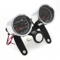 Universales LED Motorrad tachometer+odometer Tachometermaß