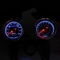 Universales LED Motorrad tachometer+odometer Tachometermaß