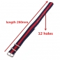 18mm Durable Military Nylon Wrist Watch Strap Band