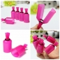 5pcs Acrylnagelkunst uv Gel polieren remover sauberere Büroklammernkappen