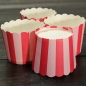 50pcs Kuchen Backen Papier Stripe Muffin Cup Hochzeit