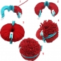 2pcs Pompom Maker Fluff Kugelstrickwolle Bobble Weaver Needle