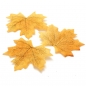 100pcs Künstliche Ahornblätter Fall Blatt Partei Dekor Ornament