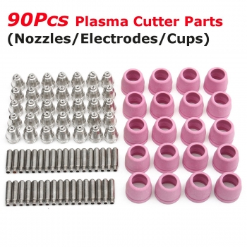 90Pcs 60A Plasmaschneidpistole Zubehör für LTP5000D LTPDC2000 LTPAC2500