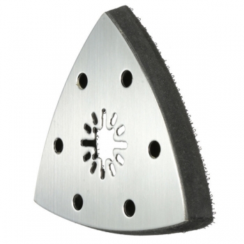 90mm sechs löcher edelstahl dreieckige sand disc sägeblatt oszillierende multitool