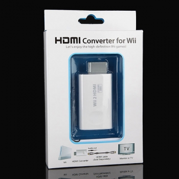 Wii HDMI-Anschluss HDTV HD-Ausgang Konverter-Adapter