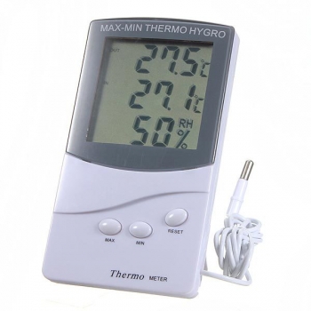 LCD Digital Thermometer Hygrometer Feuchtigkeits Messinstrument Indoor Outdoor