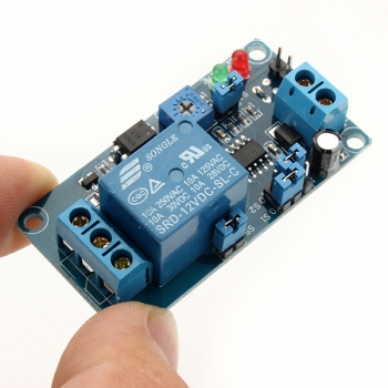 12V Bereitschaftsverzögerungsrelaismodul Verzögerung Schaltkreis-Modul NE555 Chip