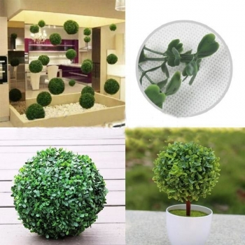 Kunststoff künstliche Topiary Kugel Dekoration Pflanze