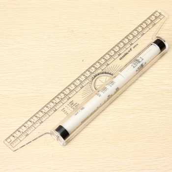 Klar Metrische Parallel Mehrzweck Drawing Roll Ruler