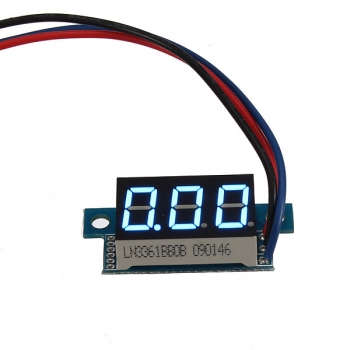0.36 Zoll Digital Voltmeter 200V Spannung Meter LED Panel Meter 3 Draht