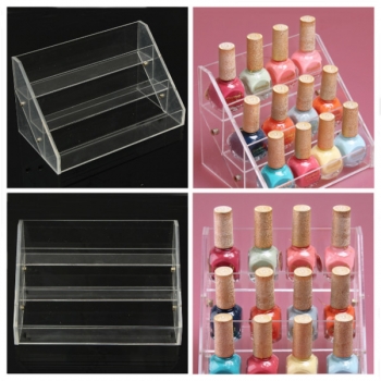 3 Tiers Acrylic Nail Polish Ständer Cosmetic Container