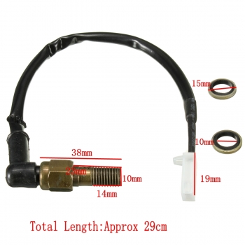 M10x1.25mm Hohlschraube Motorrad hydraulischen Bremsdrucklichtschalter