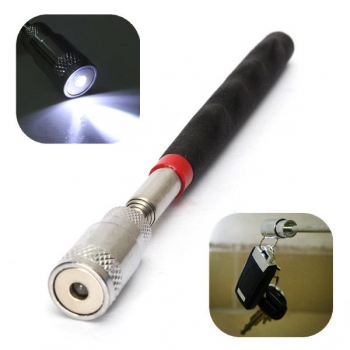 LED Magnetische Teleskop-Stift Edelstahl-Picking-up-Tool