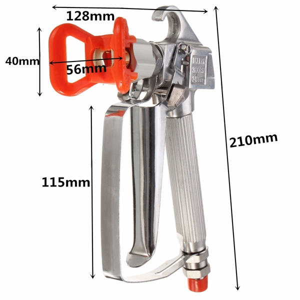 Airless Spritzpistole 3600PSI Hochdruck 248Bar Wache Sprayer Maschine