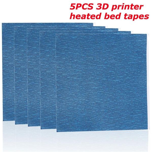 5pcs Selbstklebe-3D-Drucker Aufheizschüttung Bandhochtemperaturbeständige