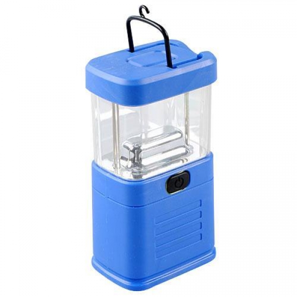 Blau 11 LED Biwak Taschenlampe Camping Licht Laterne