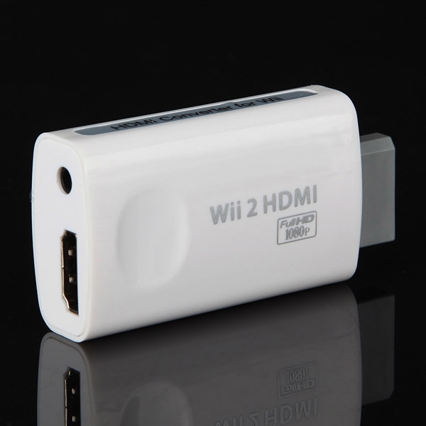 Wii HDMI-Anschluss HDTV HD-Ausgang Konverter-Adapter