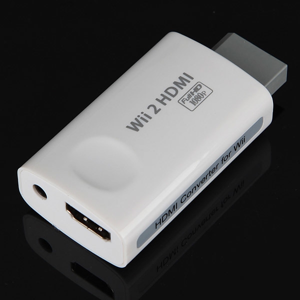 Wii HDMI-Anschluss HDTV HD-Ausgang Konverter-Adapter