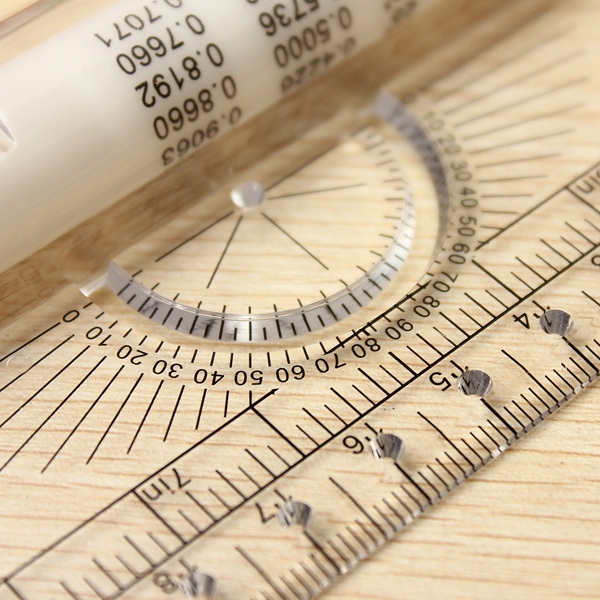 Klar Metrische Parallel Mehrzweck Drawing Roll Ruler