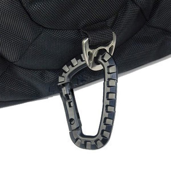 D-Ring starker carabiner schnappt keychain taktischen Rucksackhängenhaken