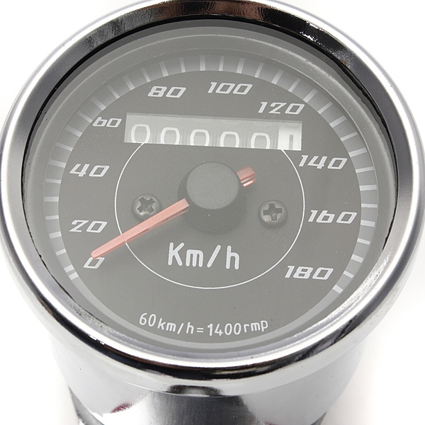 Universales LED Motorrad tachometer+odometer Tachometermaß