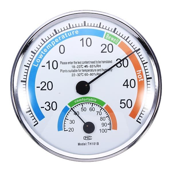 Thermometer Hygrometer Wettermesser für Indoor Outdoor Büros Labor