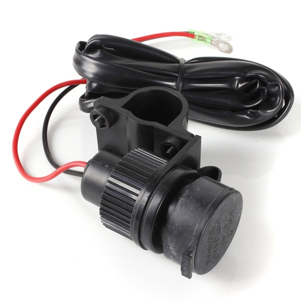 120W Motorrad Zigarettenanzünder Adapter Buchse Ladegerät Outlet