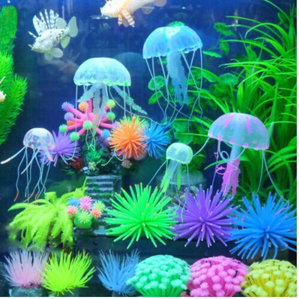 Aquarium Silikon Künstliche Koralle Pflanze Unter Wasser Ornament