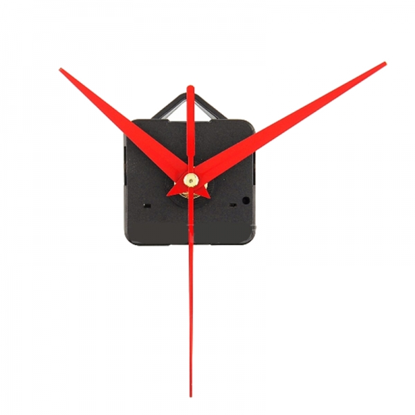 DIY Red Triangle Hände Quarz Wanduhr Movement Mechanism