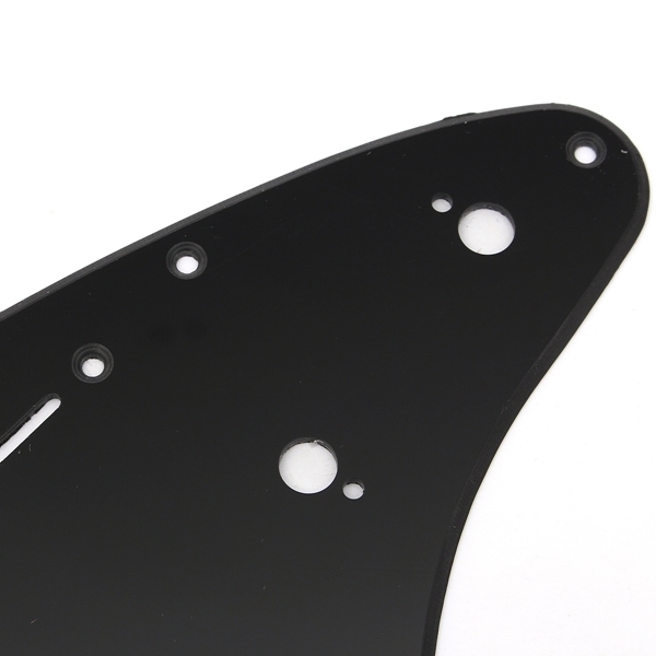 Schwarze PVCschutzvorrichtung strat elektrische Gitarre pickguard Instrumentteile