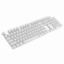 Weiß Dual Shot  PBT Transluzent 104 KEYCAP Hintergrundbeleuchtung  für Cherry MX  Tastatur