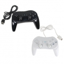 2nd Generation Classic Controller Pro für Nitendo Wii Black &amp; White