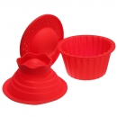 3pcs Big Top Cupcake Pan Riese Silikonformen Back Set