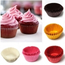 30pcs/bag buntes Fett abstoßendes Muffin cupcake backende Tassen